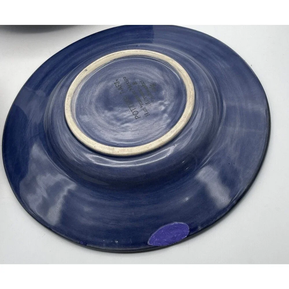 Set of 2 Pottery Barn Sausalito Salad Plates 10